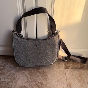 NWT lululemon City Essentials Small Glitter Shoulder Bag